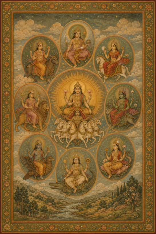 The churning of the ocean, and why the gods drank poison