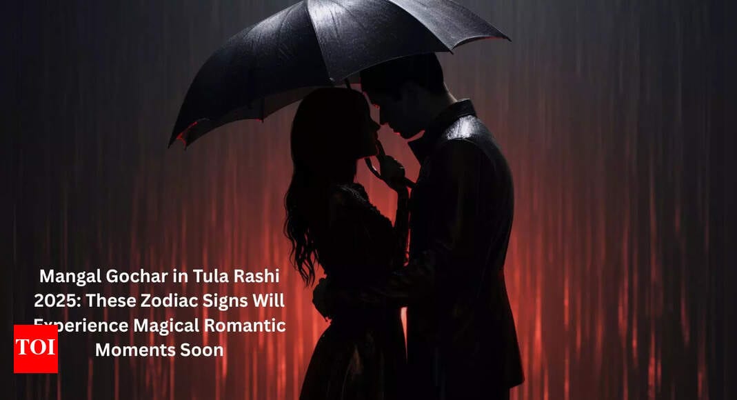 Mangal Gochar in Tula Rashi 2025: These Zodiac Signs Will Experience Magical Romantic Moments…