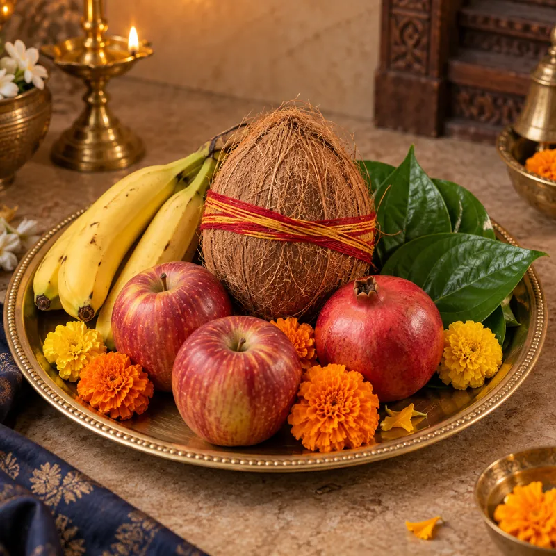 Coconut & Fruits