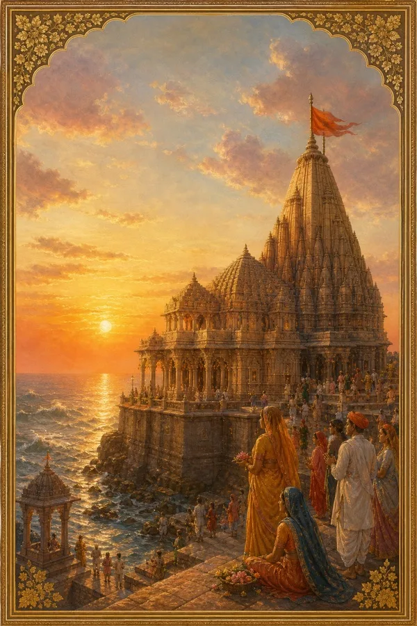 A temple sanctum